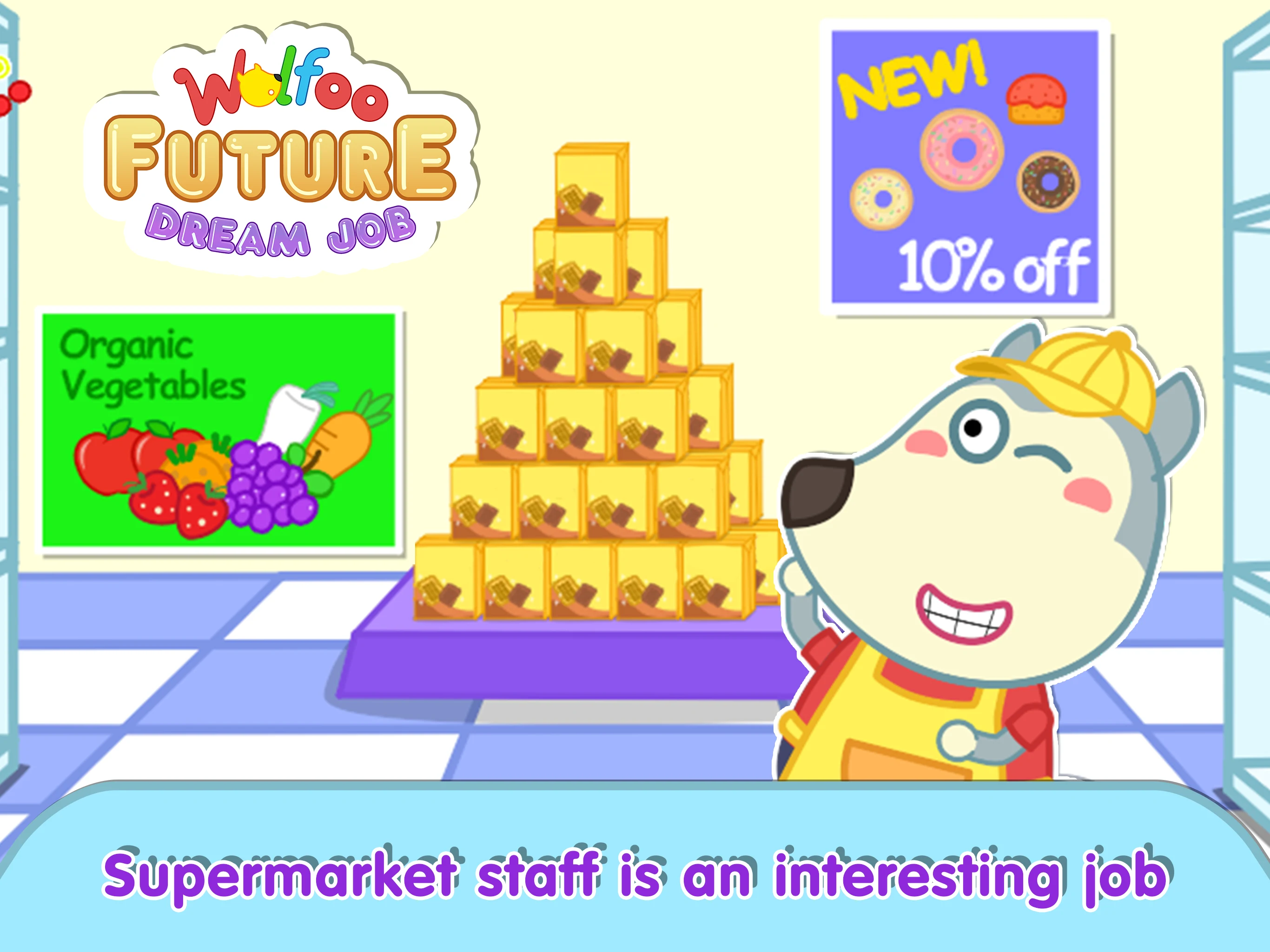 Wolfoo: Kid's Future Dream Job screenshot